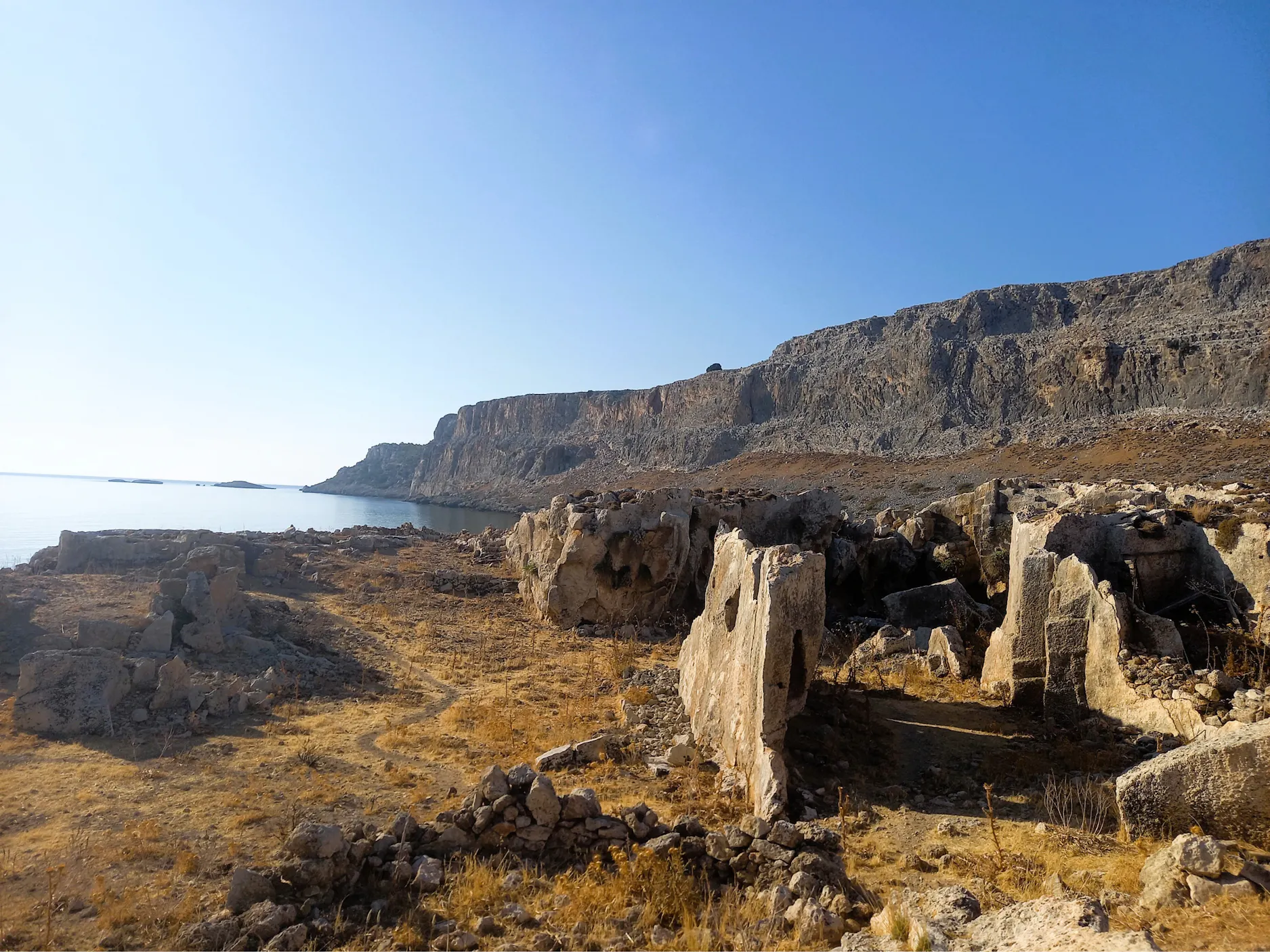 Klifnata obala Rodosa